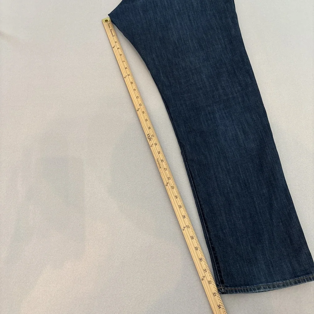 LUCKY BRAND 40x34‎ 410 athletic Slim Men's Dark Wash Jeans EXCELLENT Fast Ship